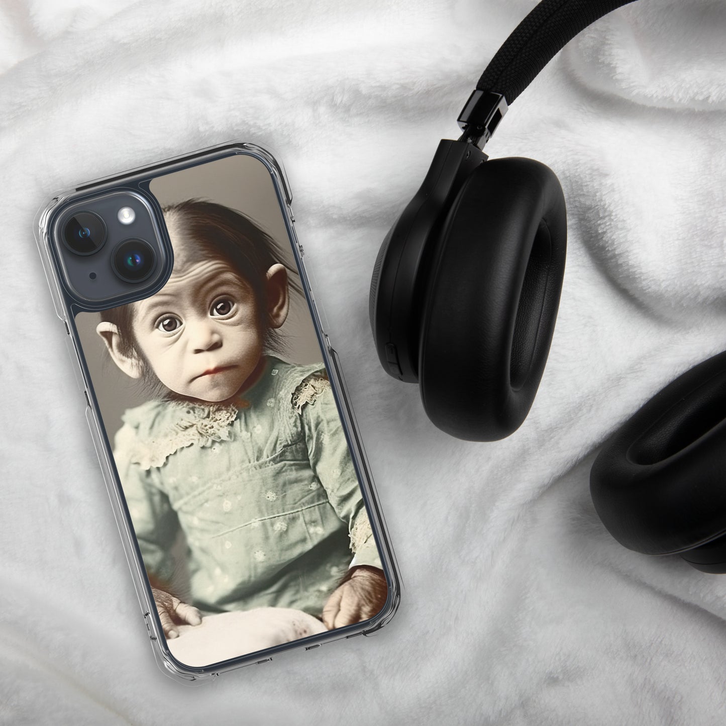 iPhone® Case / Clear Edition / Portrait Lucy Dinkinesh I