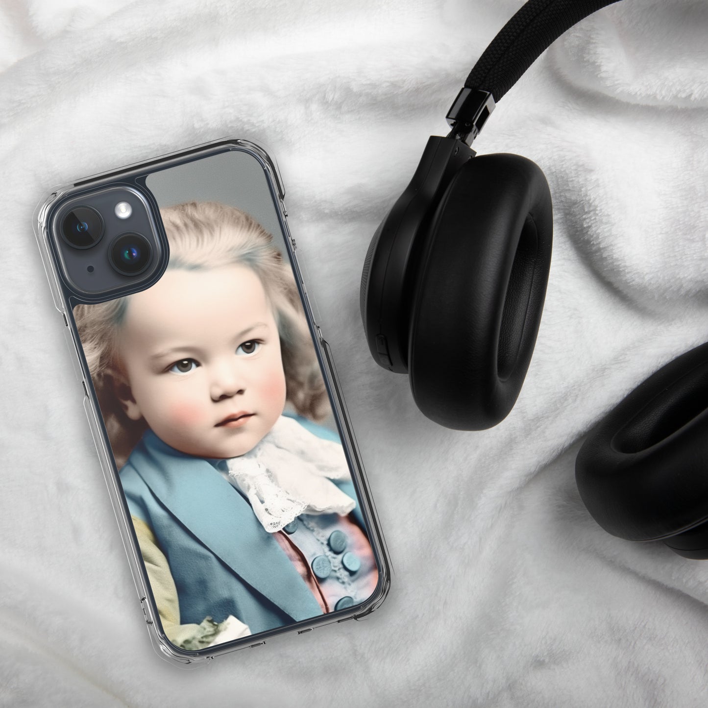 iPhone® Case / Clear Edition / Portrait Johann Sebastian V