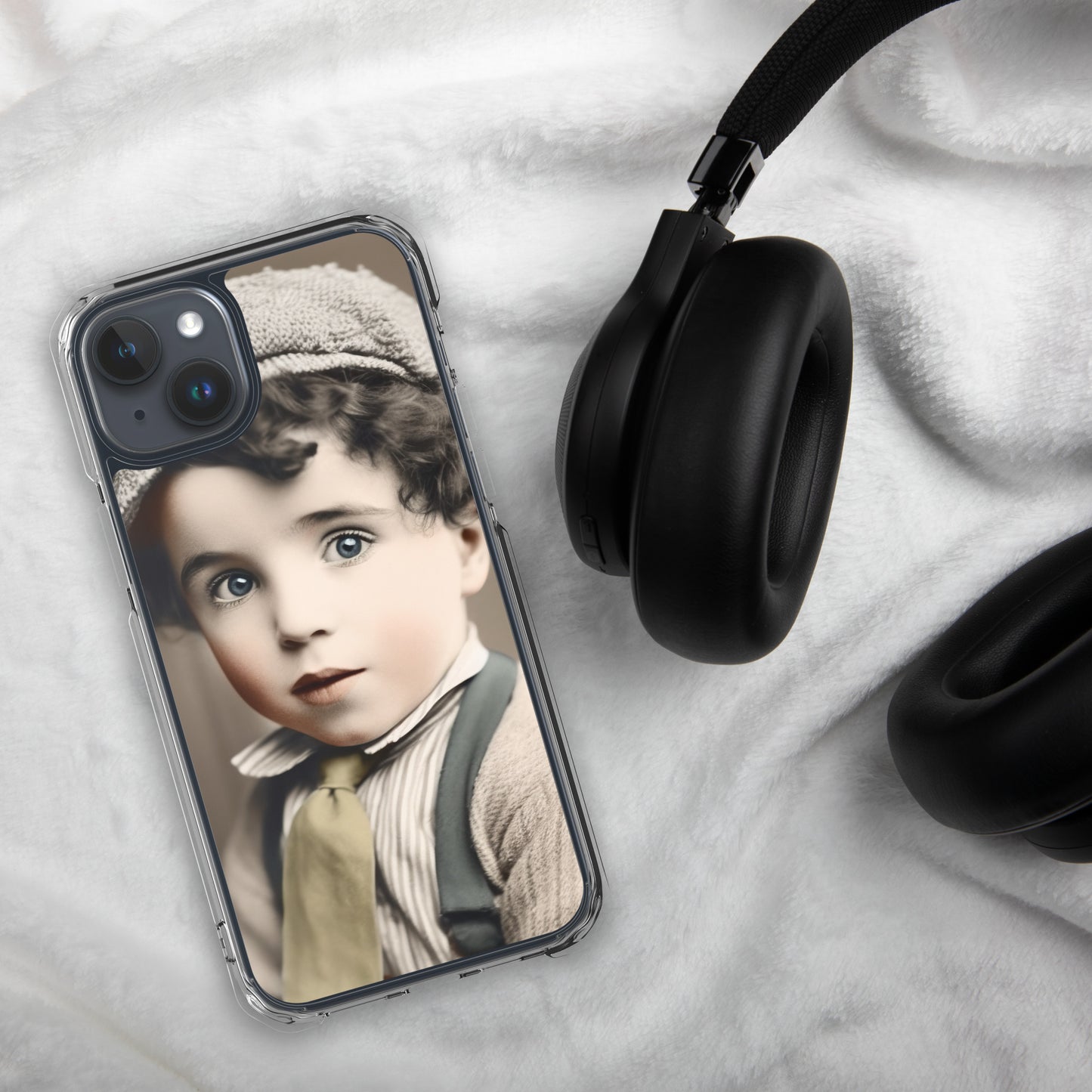 iPhone® Case / Clear Edition / Portrait Charles 'Charlie' Spencer III