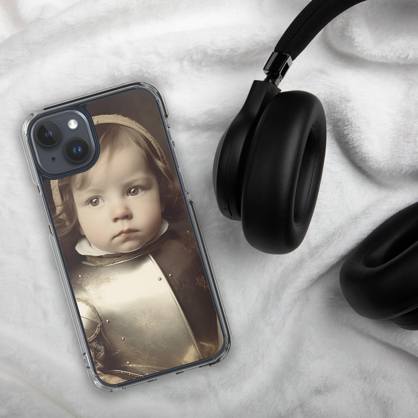 iPhone® Case / Clear Edition / Portrait Jeanne 'Joan' Arc II