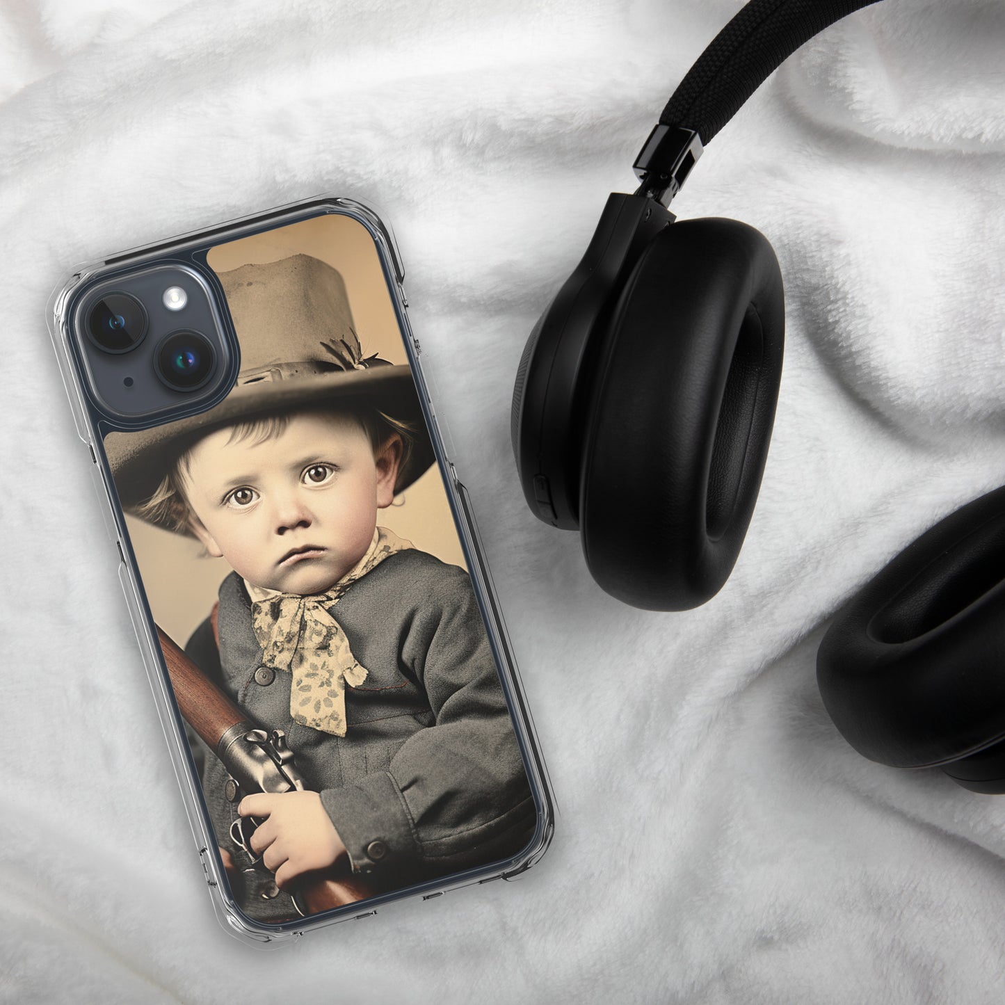 iPhone® Case / Clear Edition / Portrait William 'Billy' Henry III