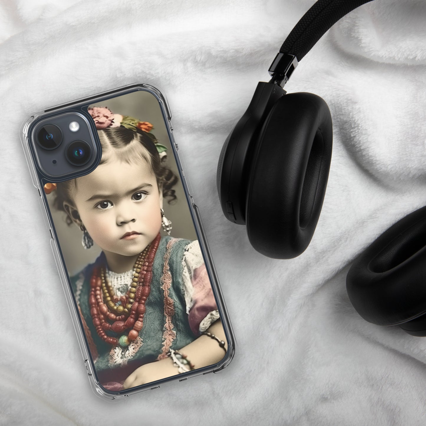 iPhone® Case / Clear Edition / Portrait Magdalena Frida VIII