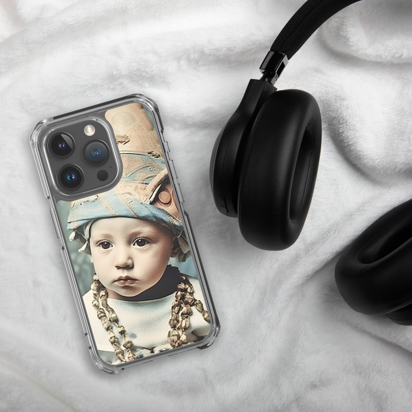 iPhone® Case / Clear Edition / Portrait Akhenaten Amenhotep II