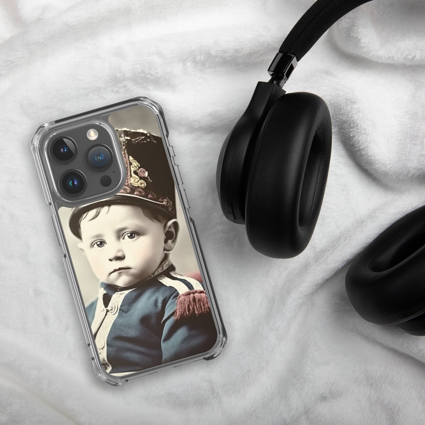 iPhone® Case / Clear Edition / Portrait Napoleon Carlo III