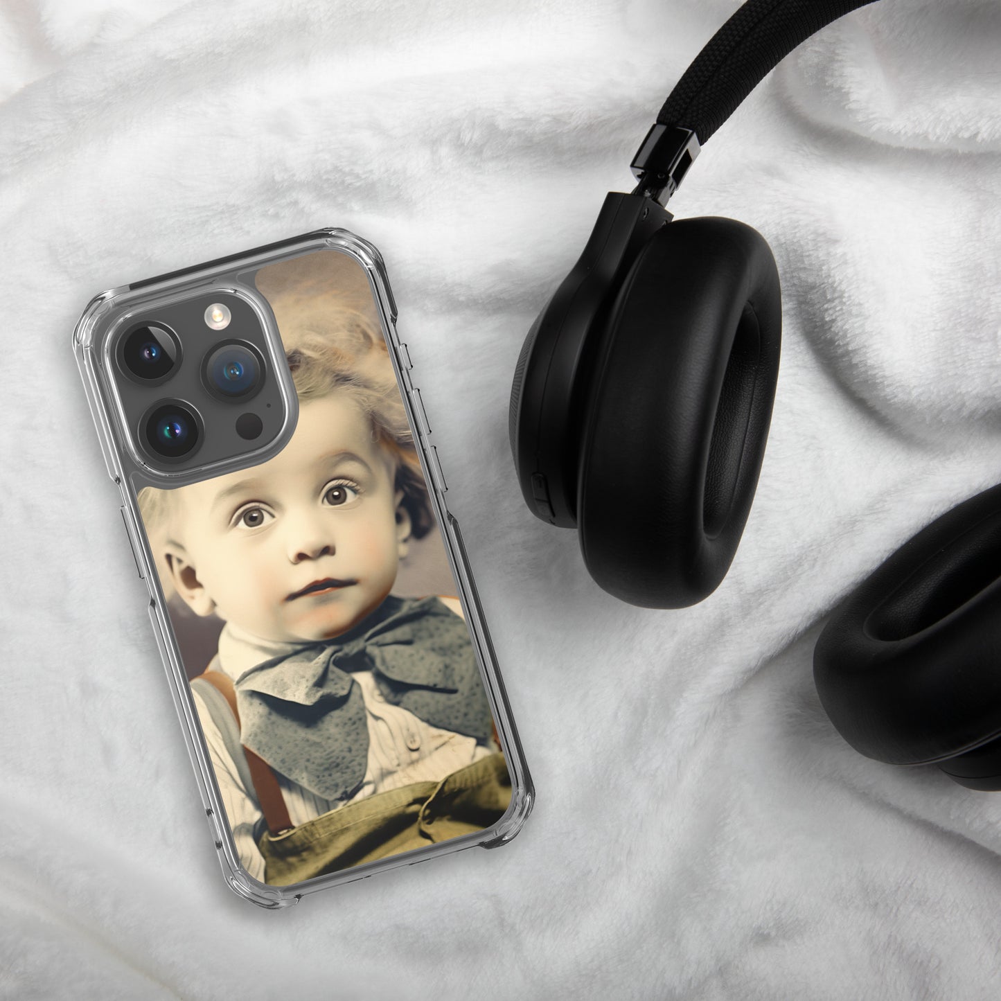 iPhone® Case / Clear Edition / Portrait Albert Hermann II