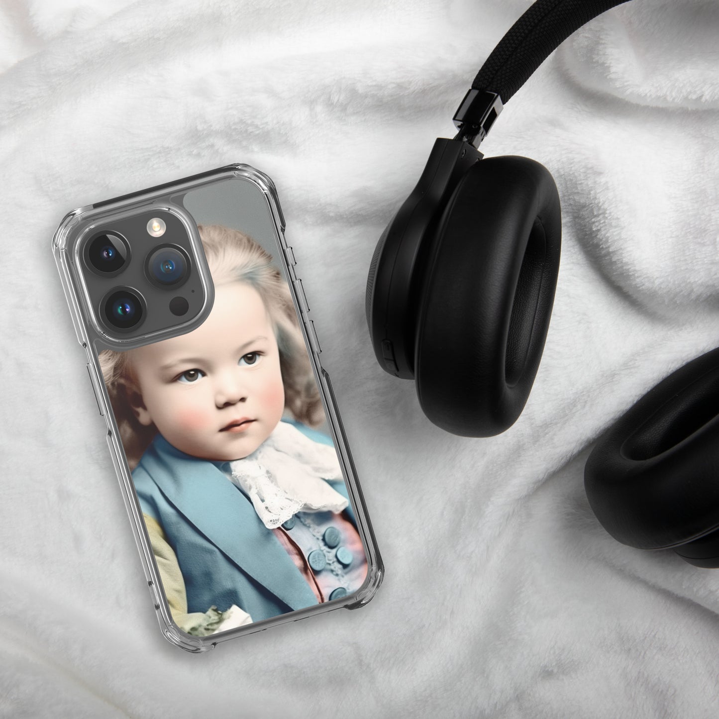 iPhone® Case / Clear Edition / Portrait Johann Sebastian V