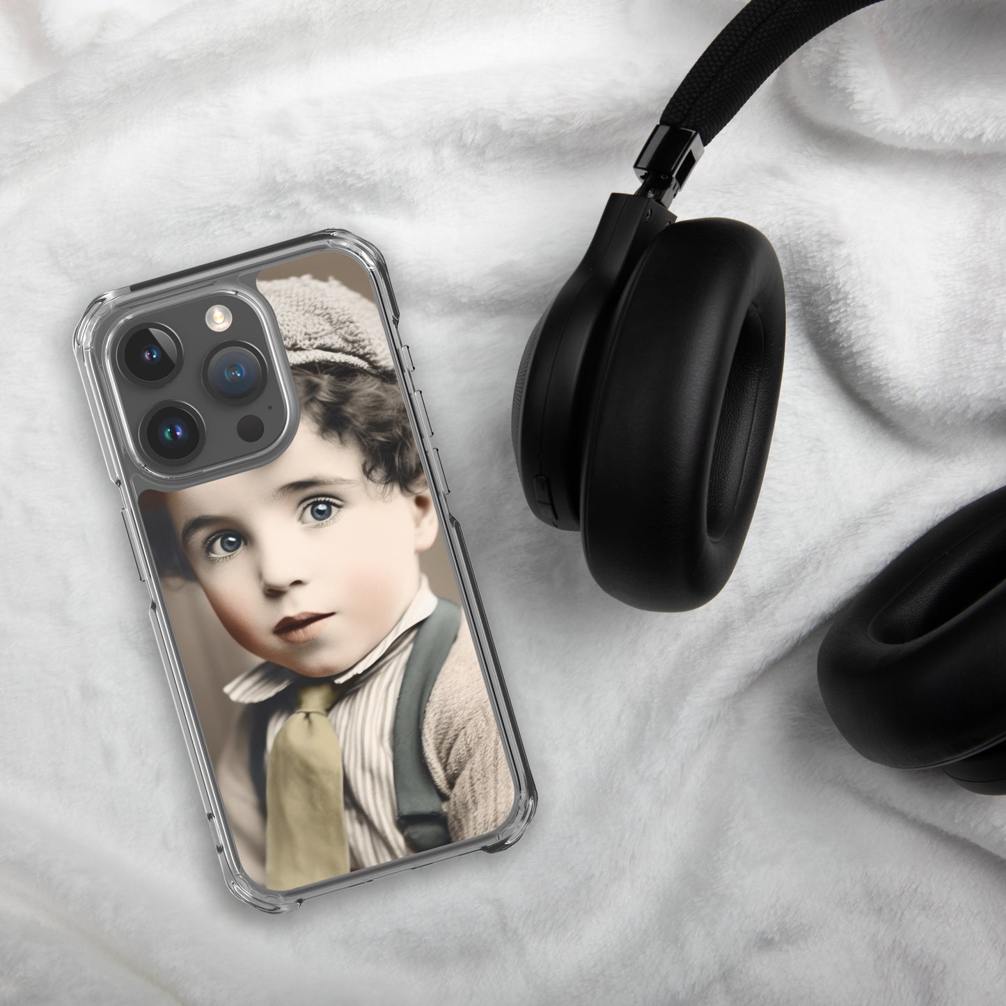 iPhone® Case / Clear Edition / Portrait Charles 'Charlie' Spencer III