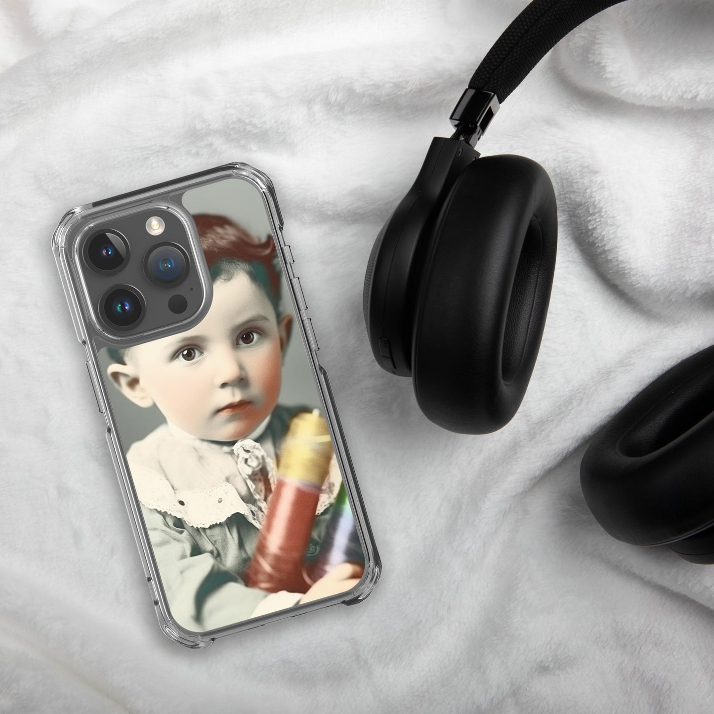 iPhone® Case / Clear Edition / Portrait Nikola Milutin I