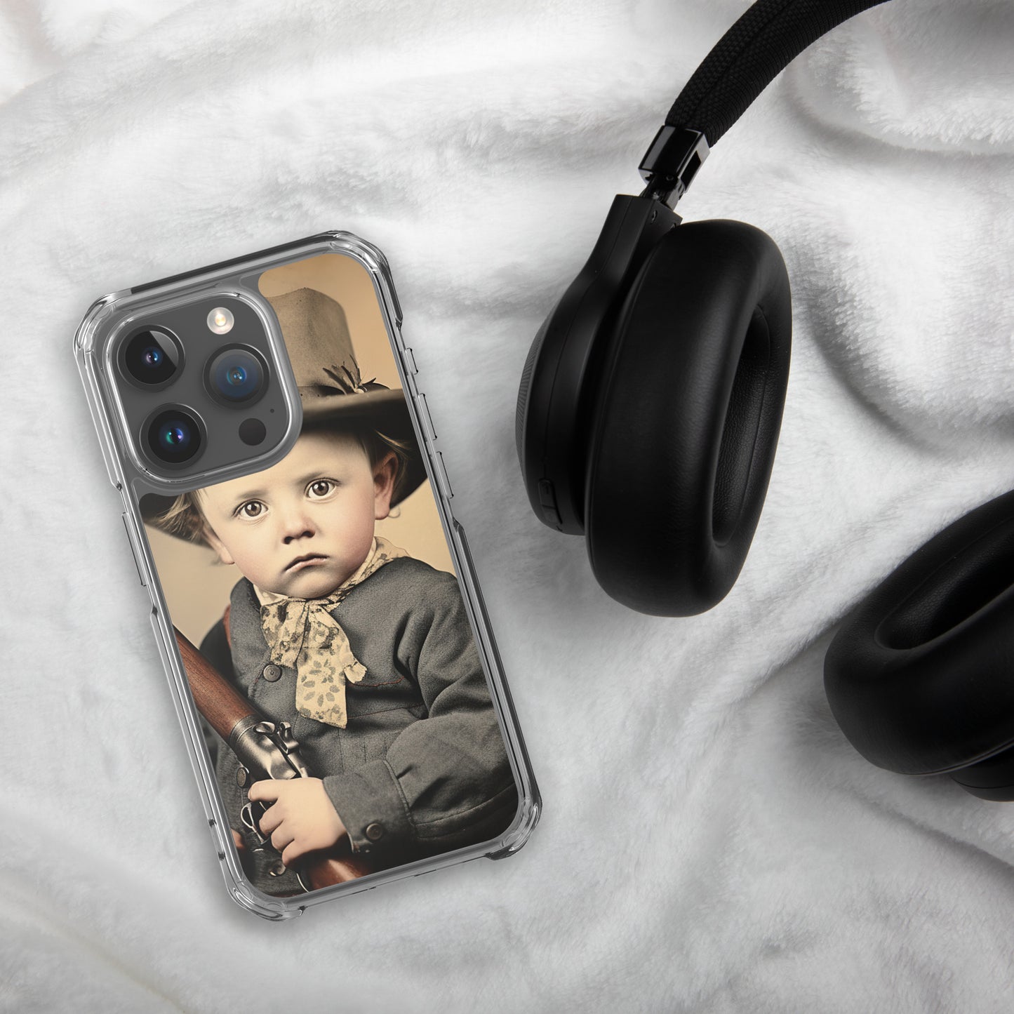 iPhone® Case / Clear Edition / Portrait William 'Billy' Henry III