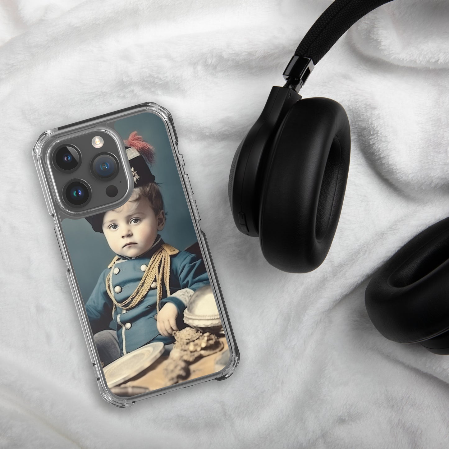 iPhone® Case / Clear Edition / Portrait Napoleon Carlo VIII