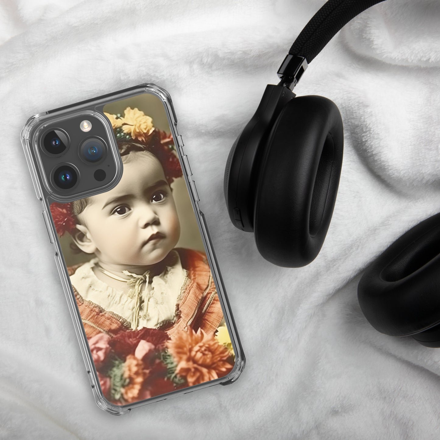 iPhone® Case / Clear Edition / Portrait Magdalena Frida I