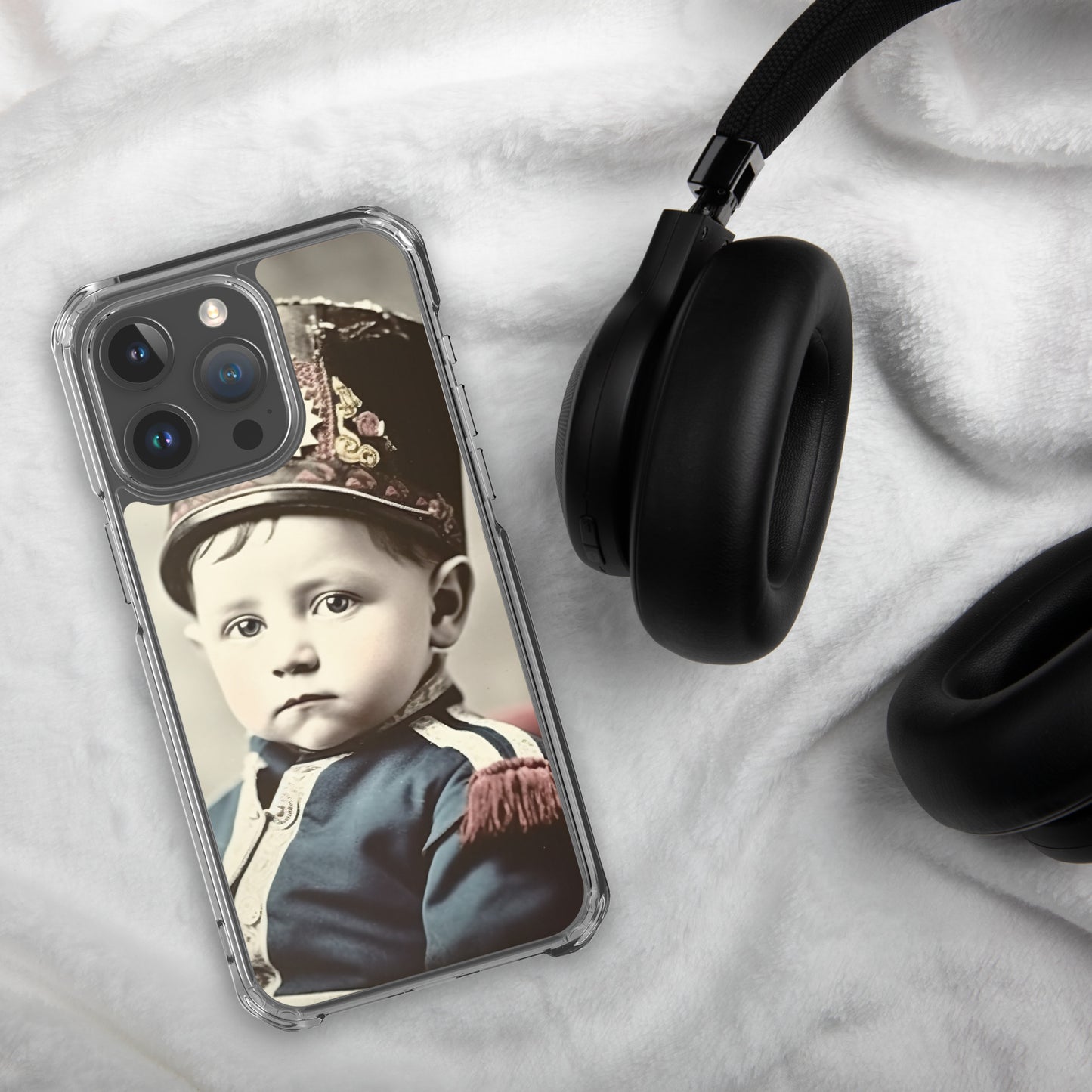 iPhone® Case / Clear Edition / Portrait Napoleon Carlo III