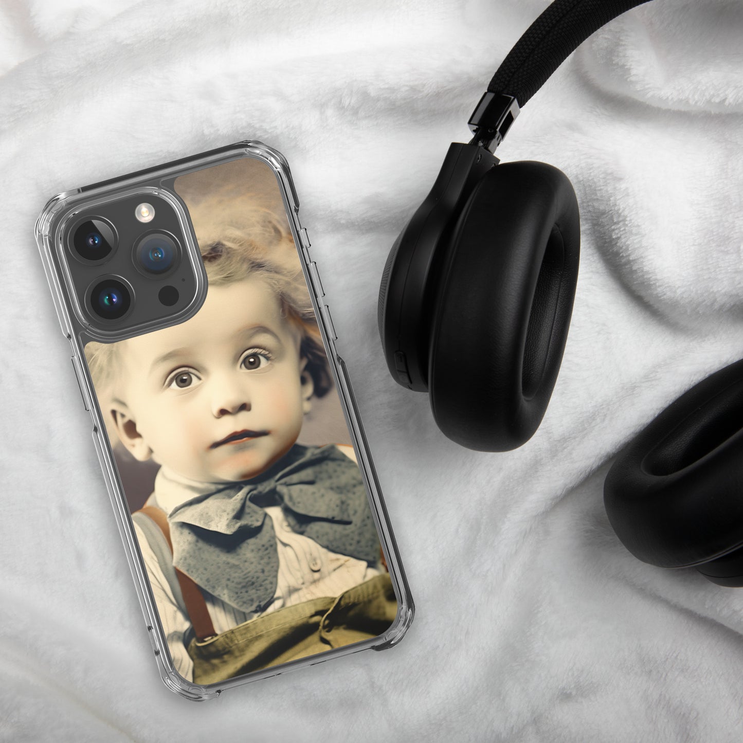 iPhone® Case / Clear Edition / Portrait Albert Hermann II