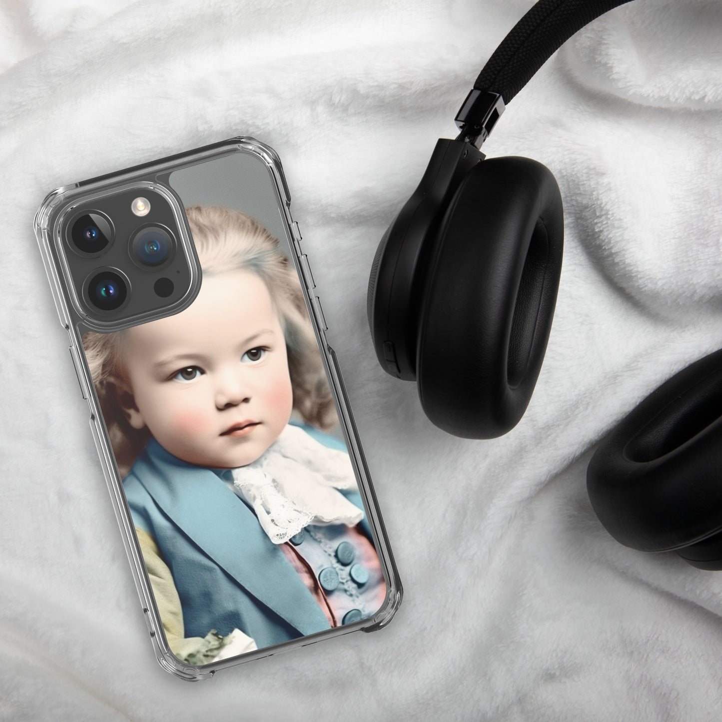 iPhone® Case / Clear Edition / Portrait Johann Sebastian V