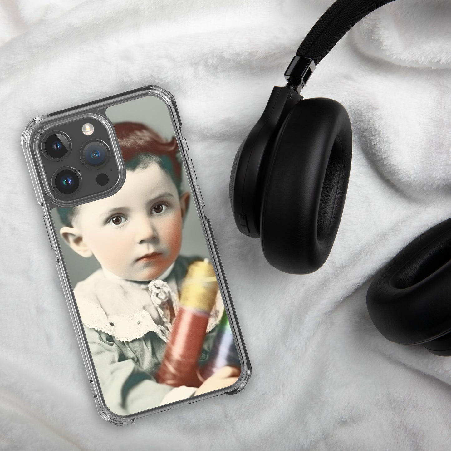 iPhone® Case / Clear Edition / Portrait Nikola Milutin I