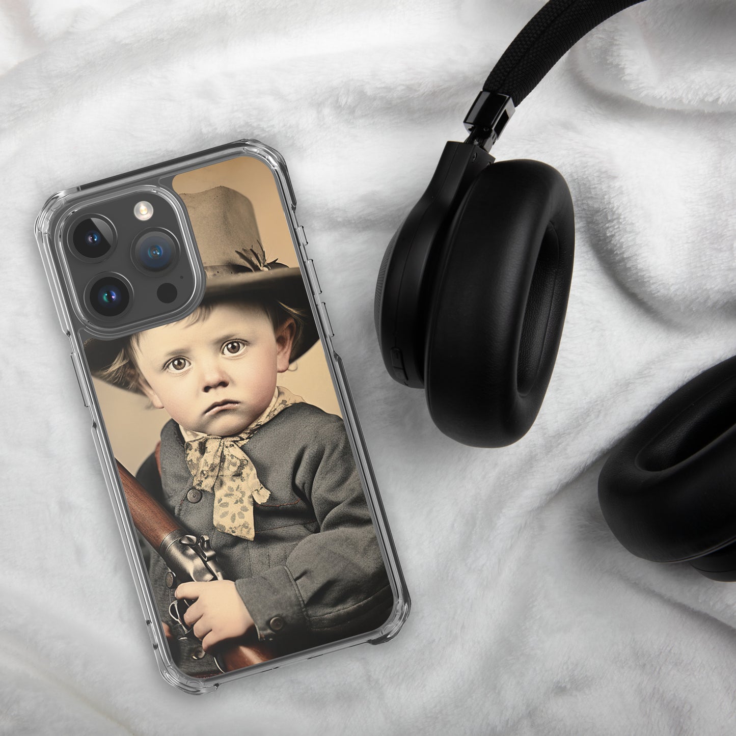 iPhone® Case / Clear Edition / Portrait William 'Billy' Henry III