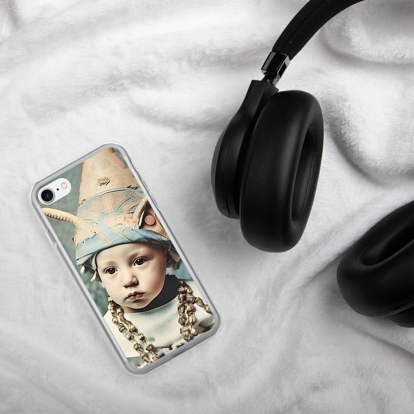 iPhone® Case / Clear Edition / Portrait Akhenaten Amenhotep II