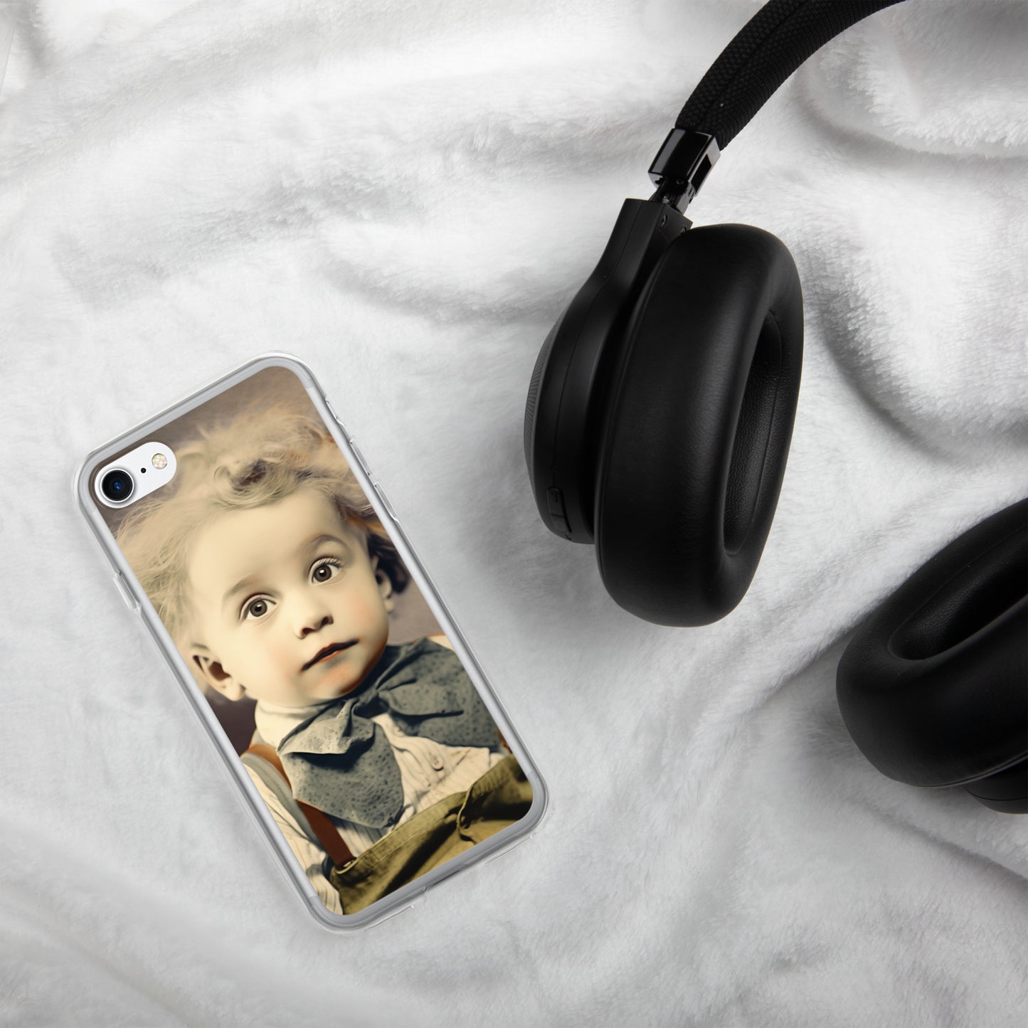 iPhone® Case / Clear Edition / Portrait Albert Hermann II