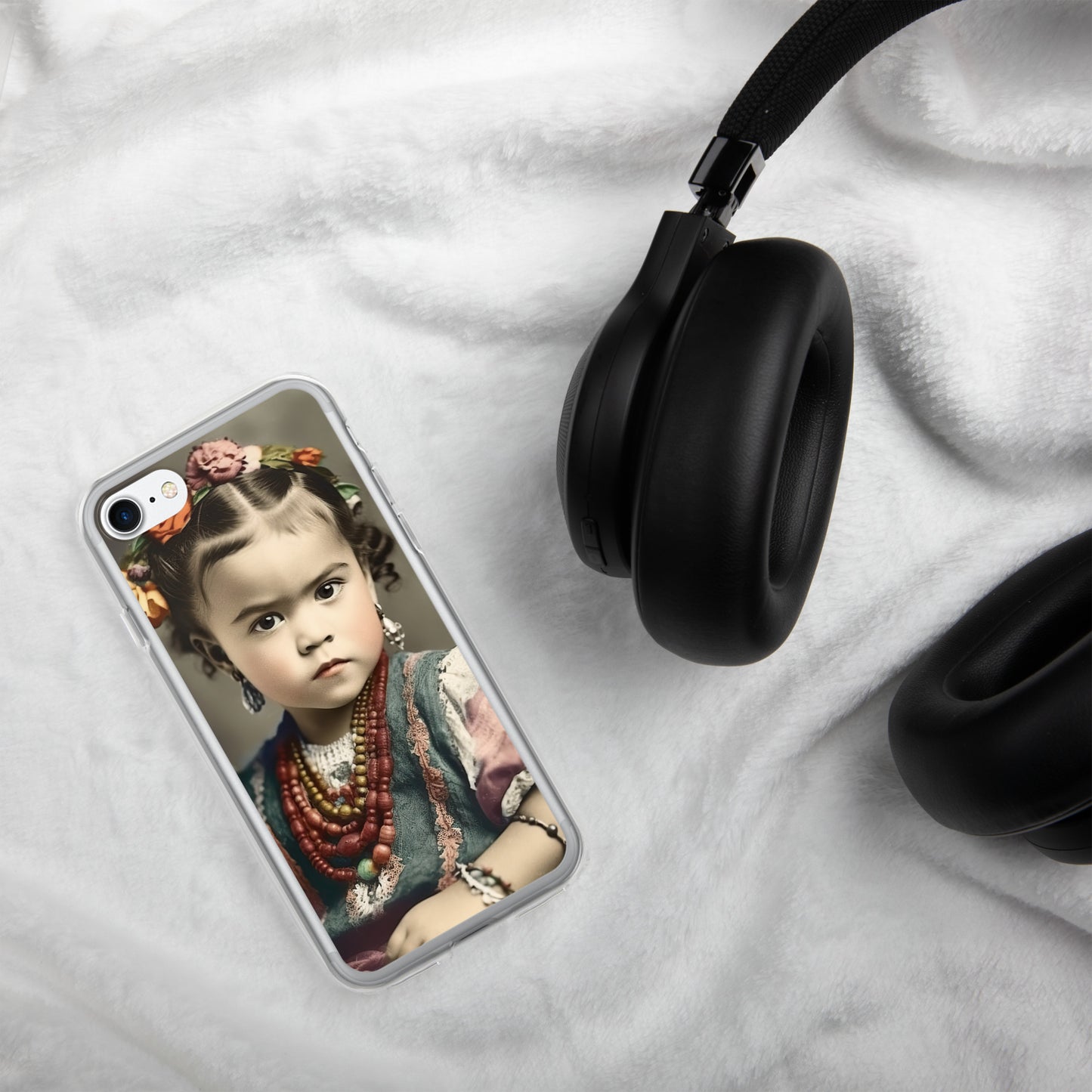 iPhone® Case / Clear Edition / Portrait Magdalena Frida VIII