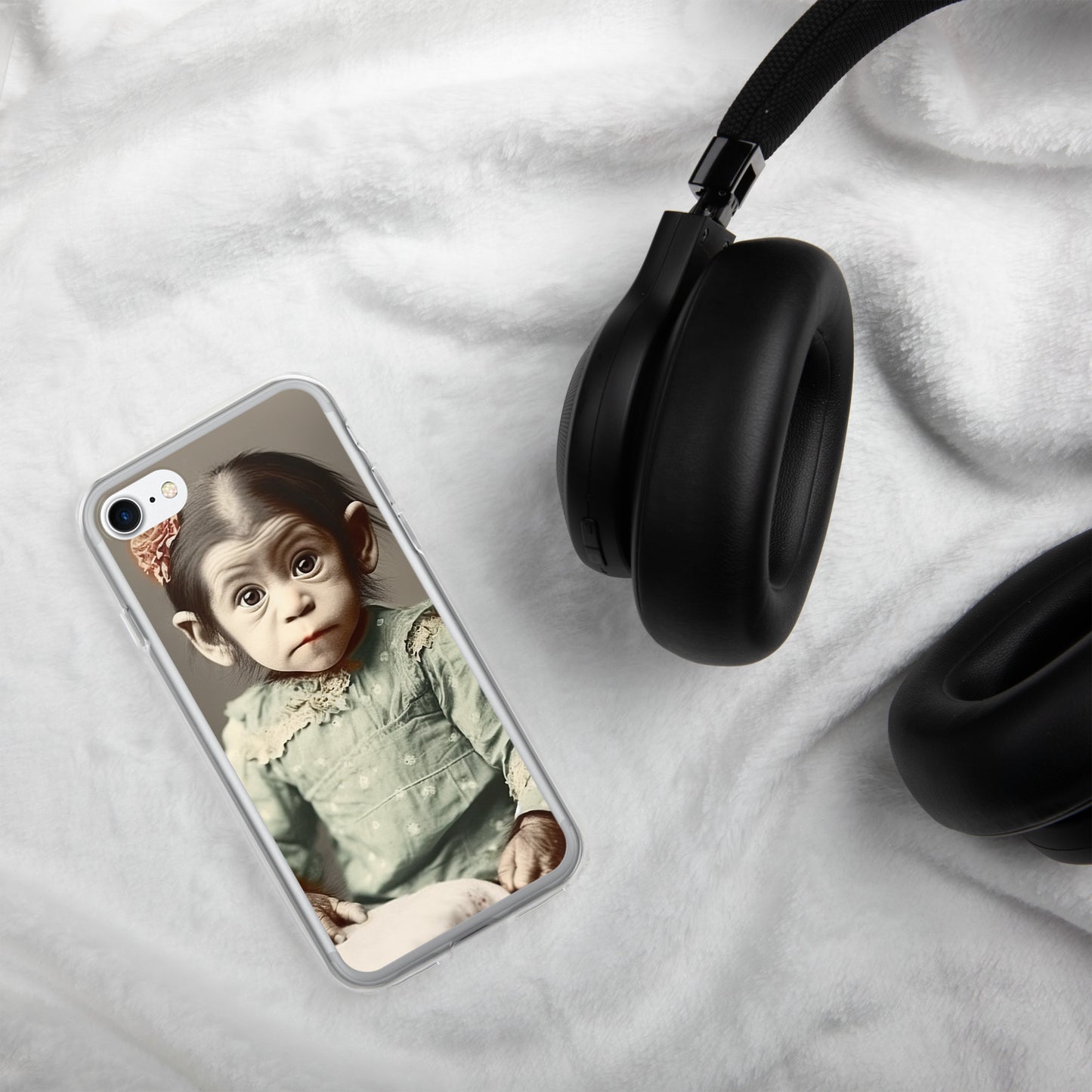 iPhone® Case / Clear Edition / Portrait Lucy Dinkinesh I