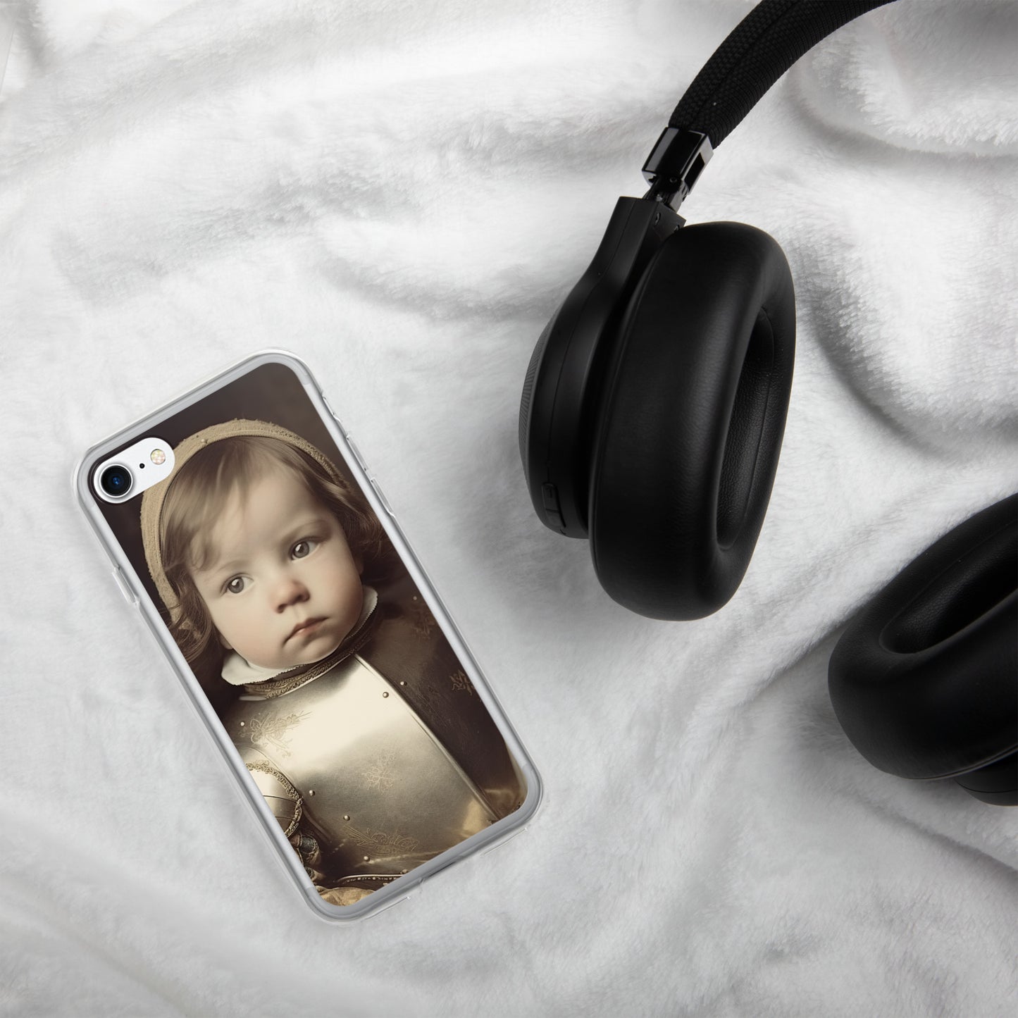 iPhone® Case / Clear Edition / Portrait Jeanne 'Joan' Arc II