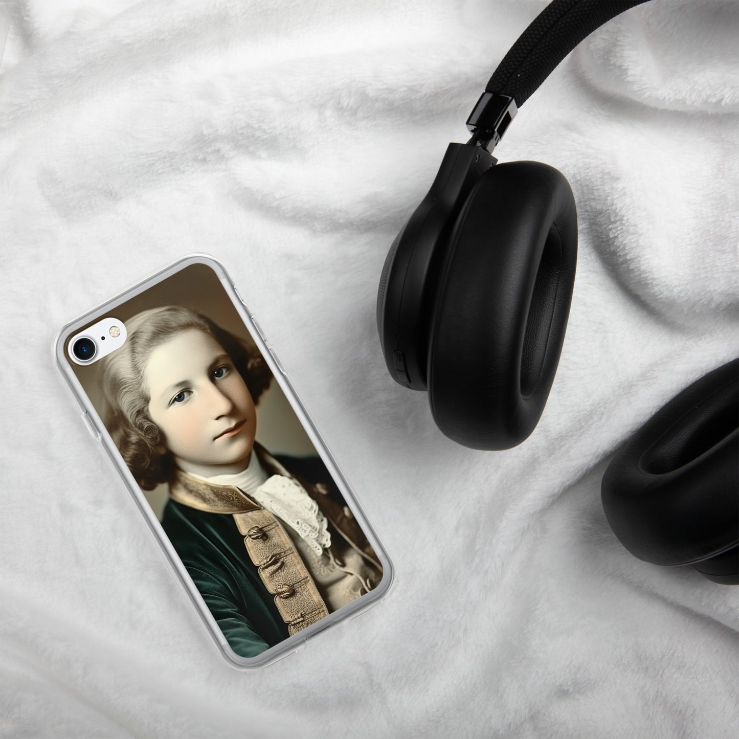 iPhone® Case / Clear Edition / Portrait George Augustine I