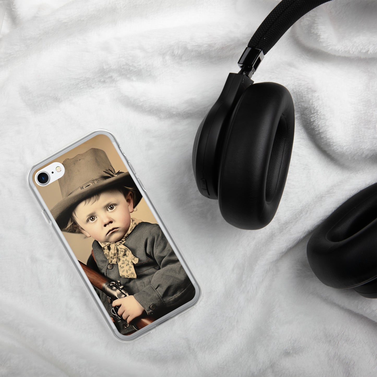 iPhone® Case / Clear Edition / Portrait William 'Billy' Henry III