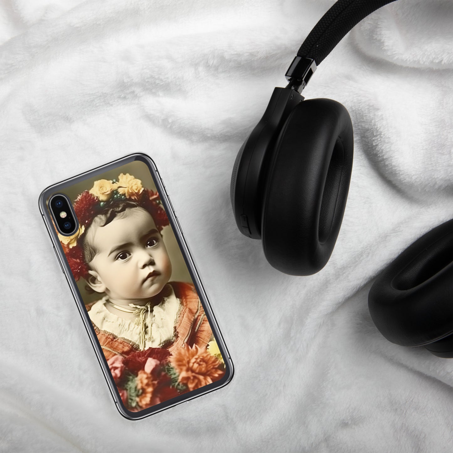 iPhone® Case / Clear Edition / Portrait Magdalena Frida I