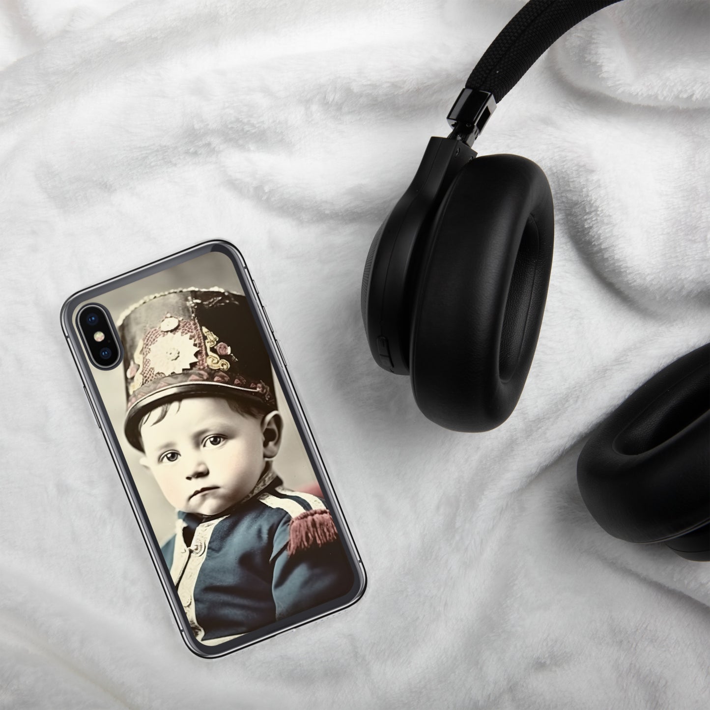 iPhone® Case / Clear Edition / Portrait Napoleon Carlo III