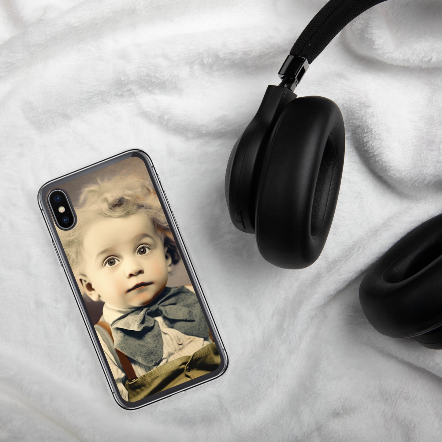 iPhone® Case / Clear Edition / Portrait Albert Hermann II