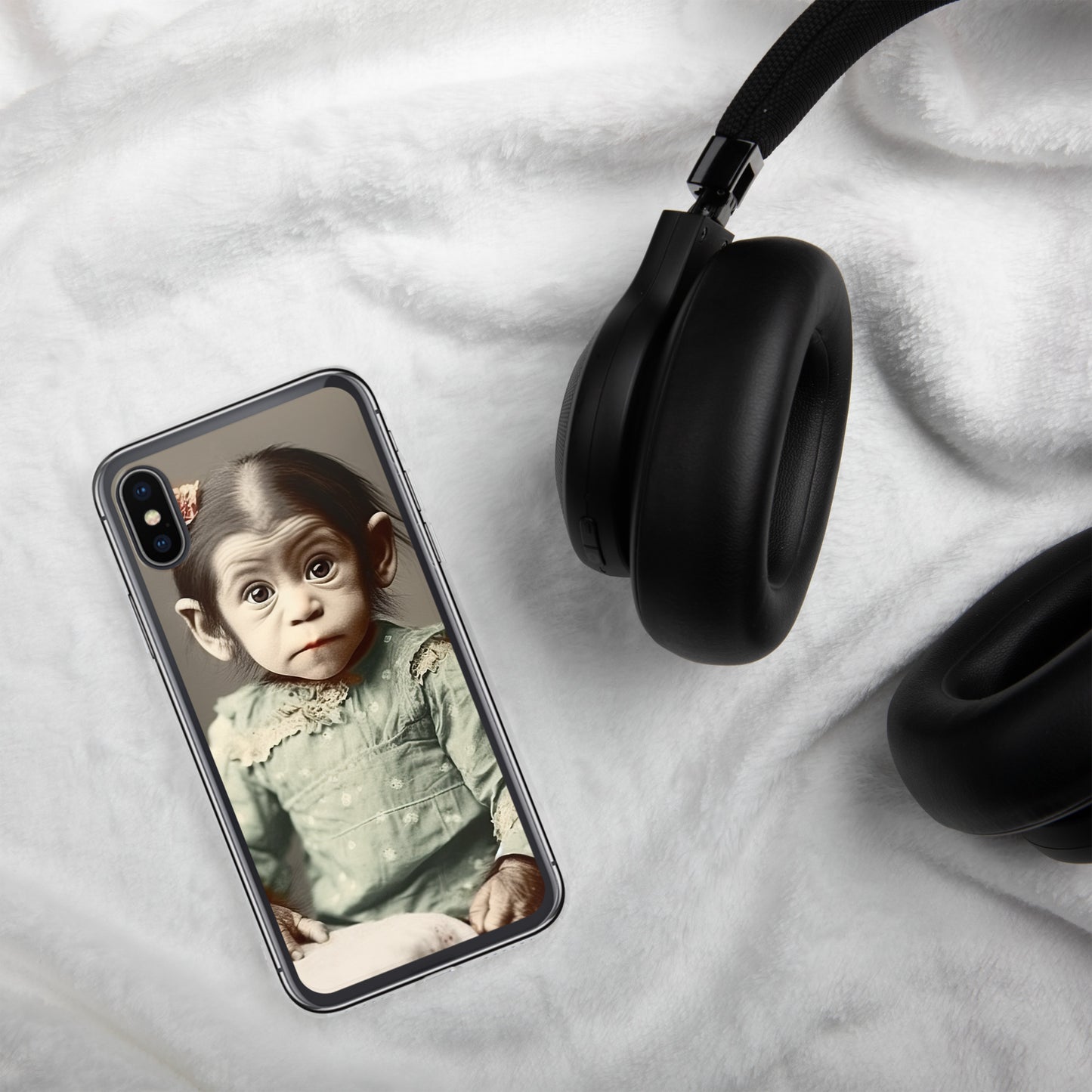 iPhone® Case / Clear Edition / Portrait Lucy Dinkinesh I