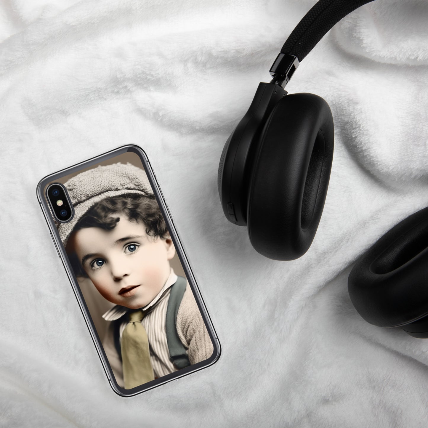 iPhone® Case / Clear Edition / Portrait Charles 'Charlie' Spencer III