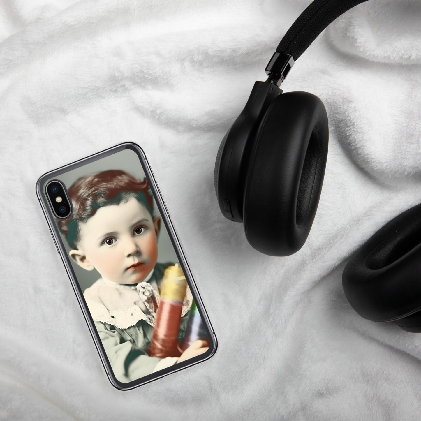 iPhone® Case / Clear Edition / Portrait Nikola Milutin I