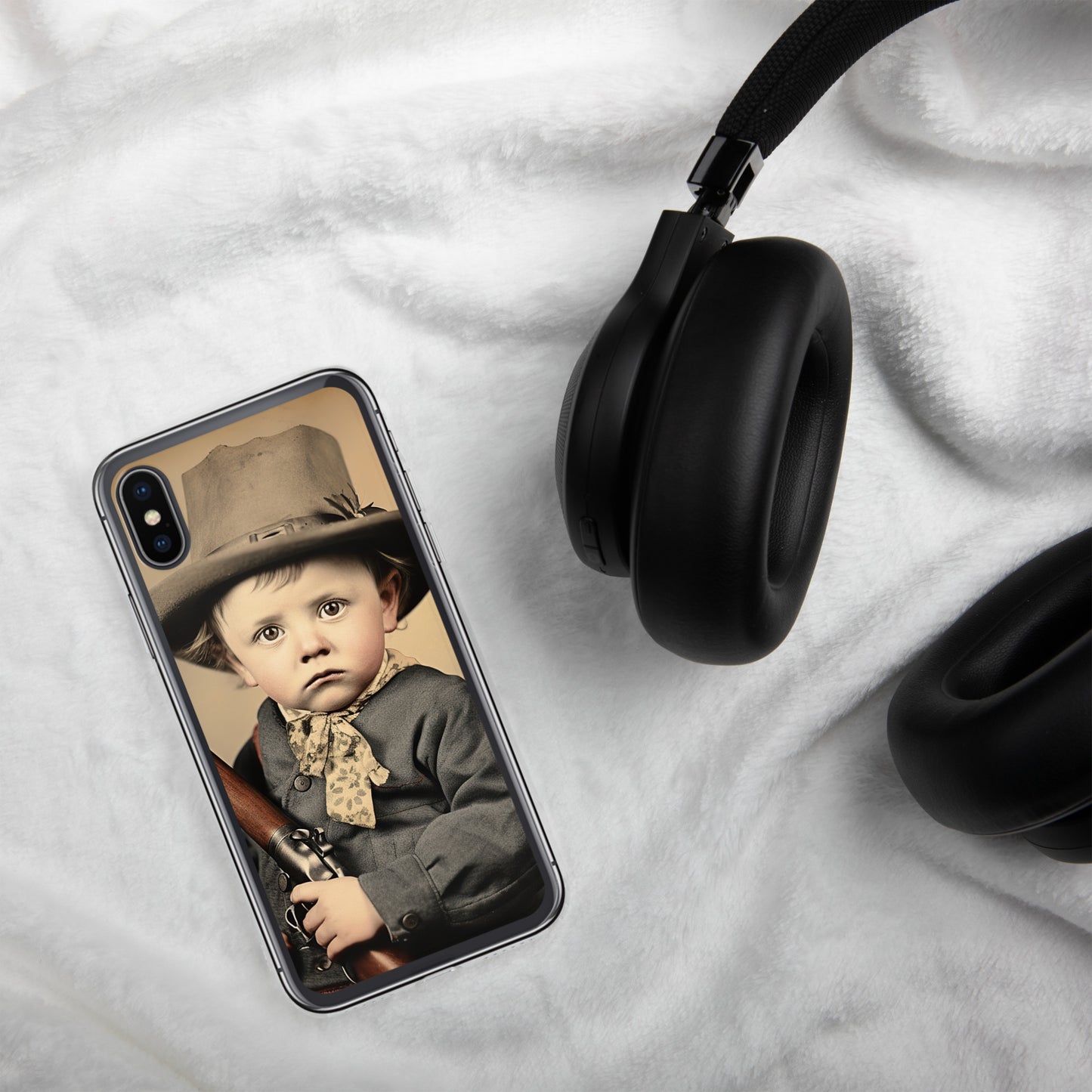 iPhone® Case / Clear Edition / Portrait William 'Billy' Henry III