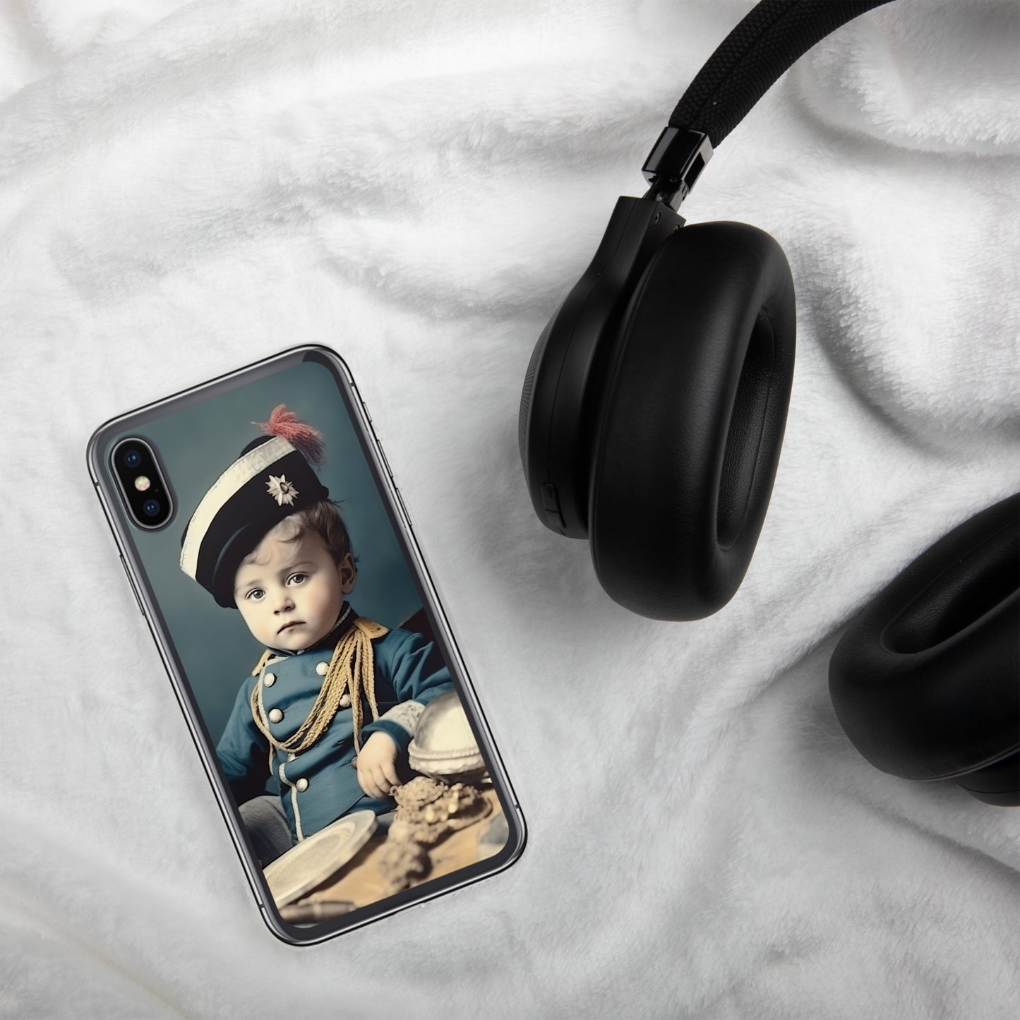 iPhone® Case / Clear Edition / Portrait Napoleon Carlo VIII