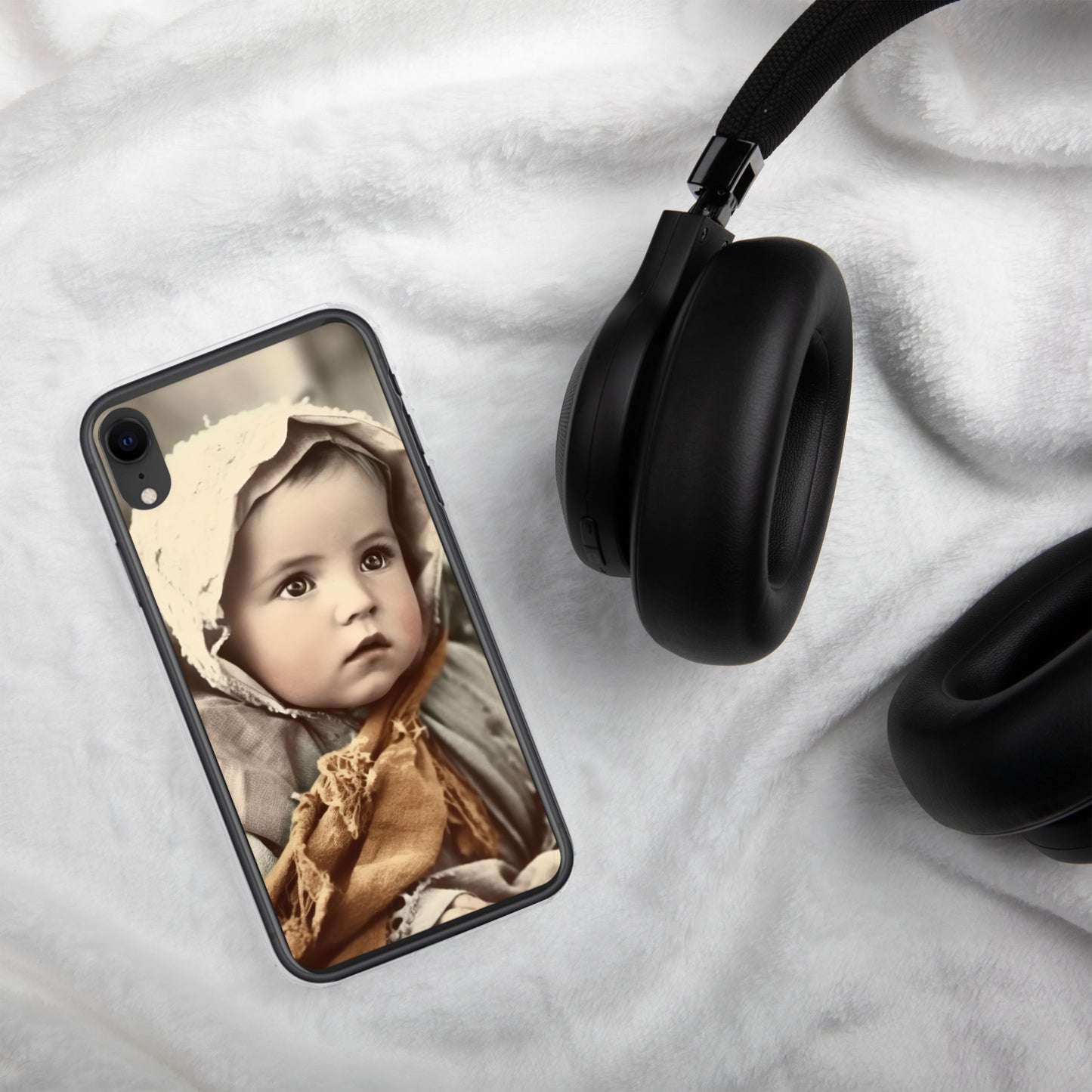 iPhone® Case / Clear Edition / Portrait Jesus Nazareth I