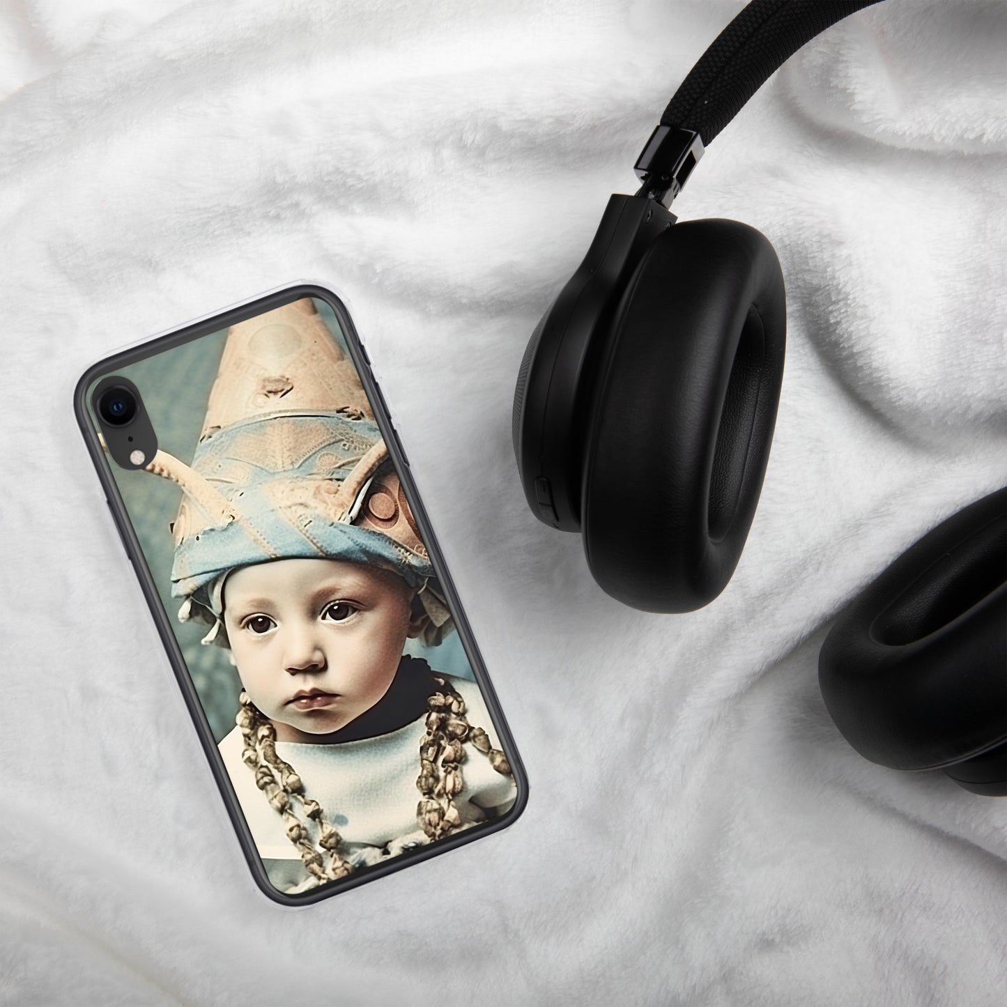 iPhone® Case / Clear Edition / Portrait Akhenaten Amenhotep II