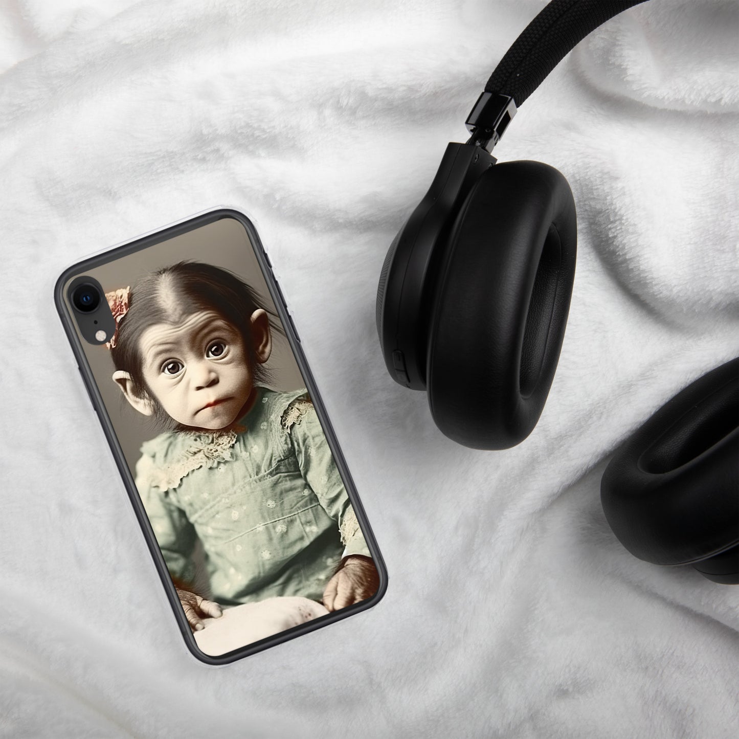 iPhone® Case / Clear Edition / Portrait Lucy Dinkinesh I