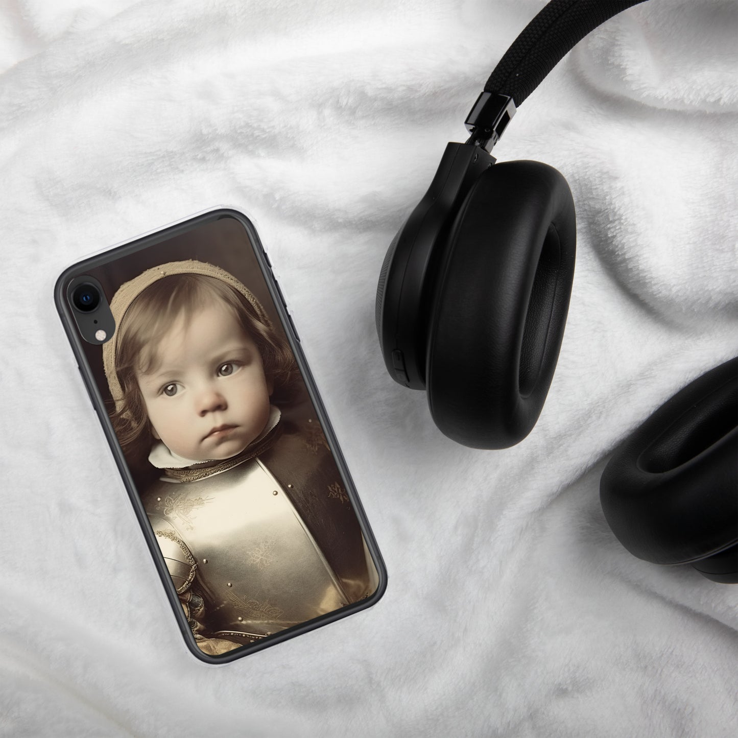 iPhone® Case / Clear Edition / Portrait Jeanne 'Joan' Arc II