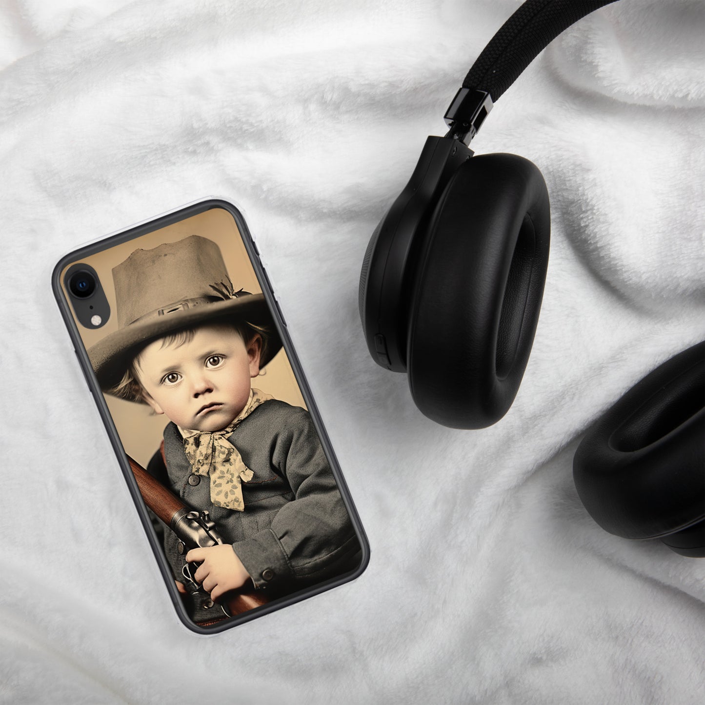 iPhone® Case / Clear Edition / Portrait William 'Billy' Henry III