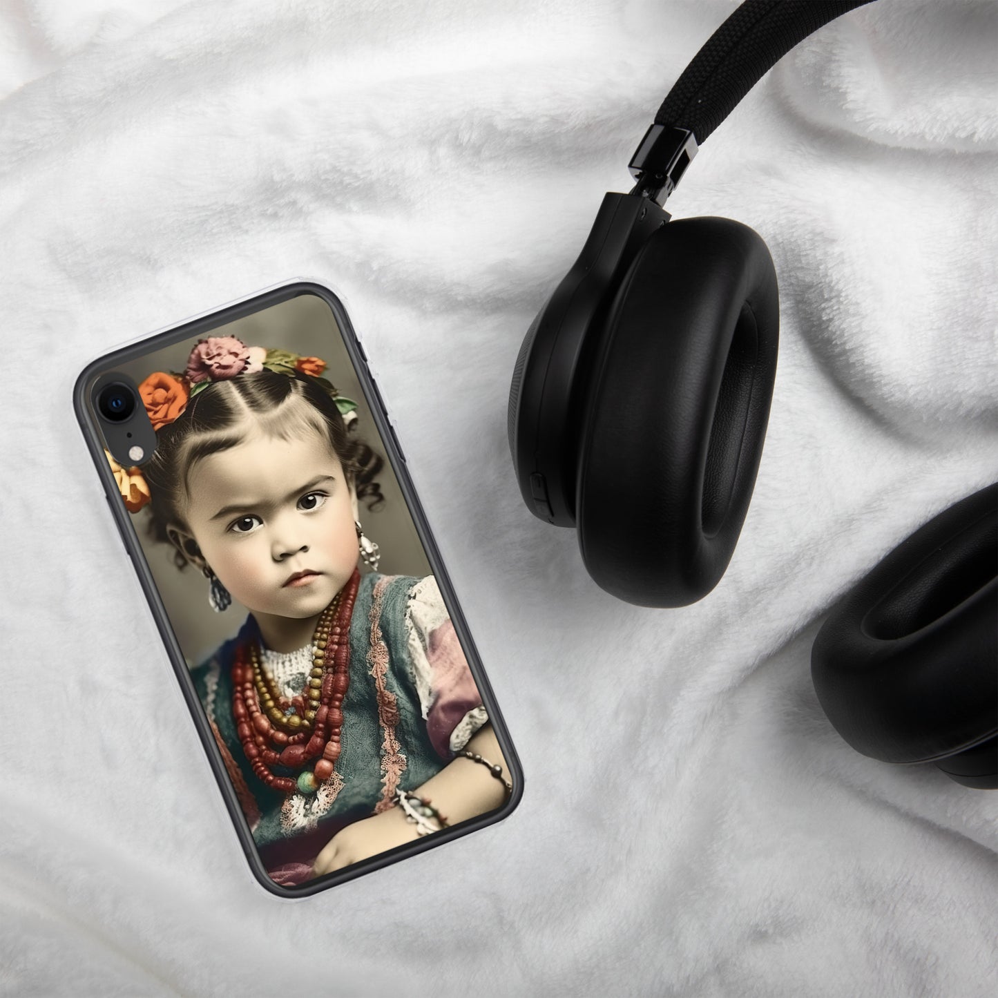 iPhone® Case / Clear Edition / Portrait Magdalena Frida VIII