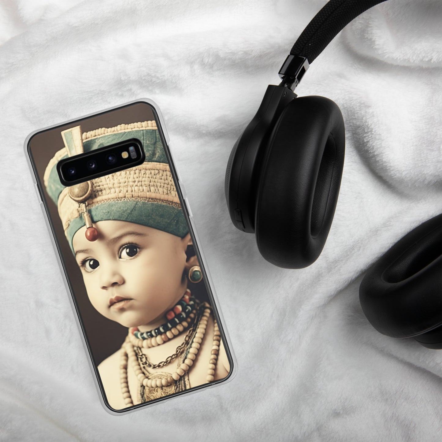 Samsung® Case / Clear Edition / Portrait Nefertiti Neferneferuaten I