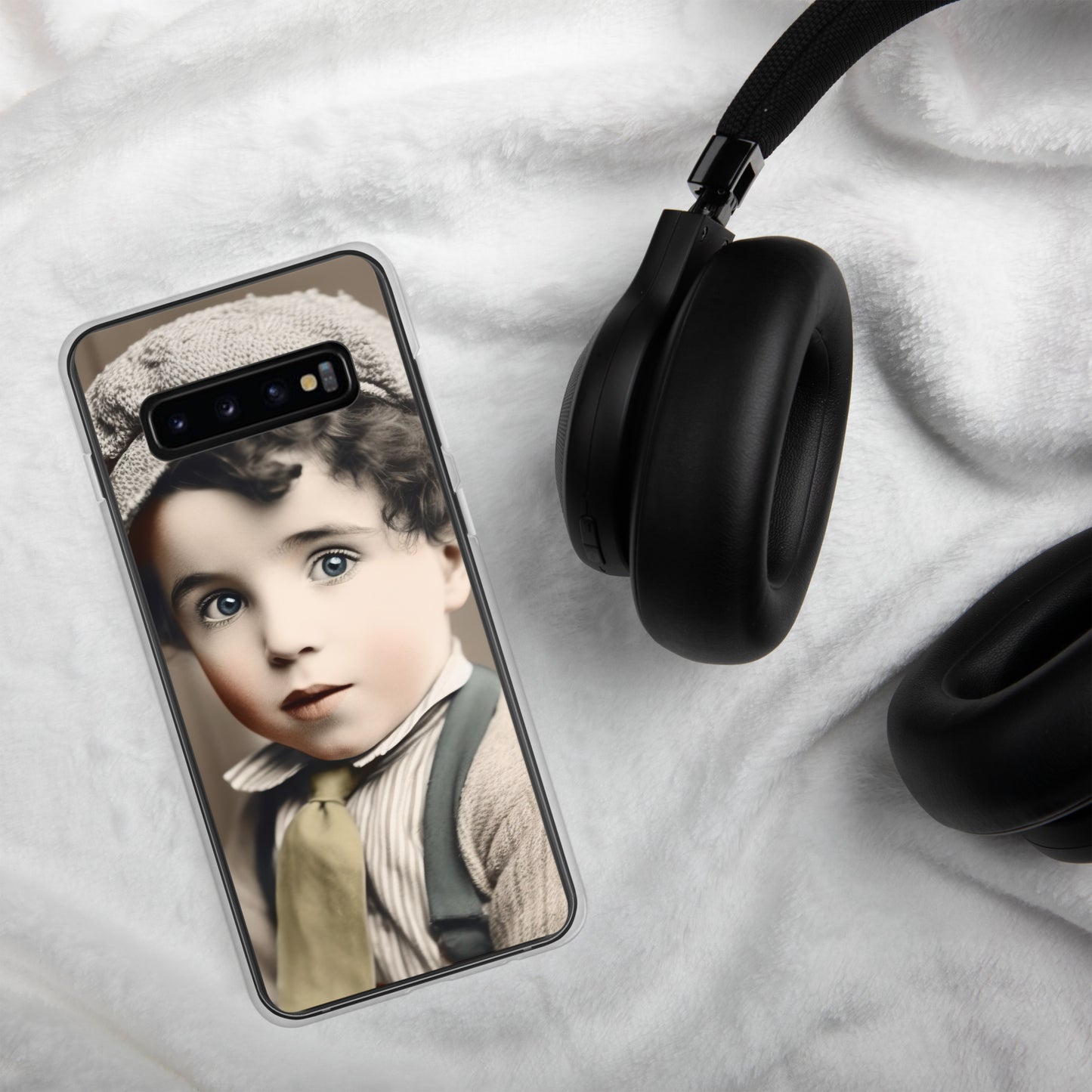 Samsung® Case / Clear Edition / Portrait Charles 'Charlie' Spencer III