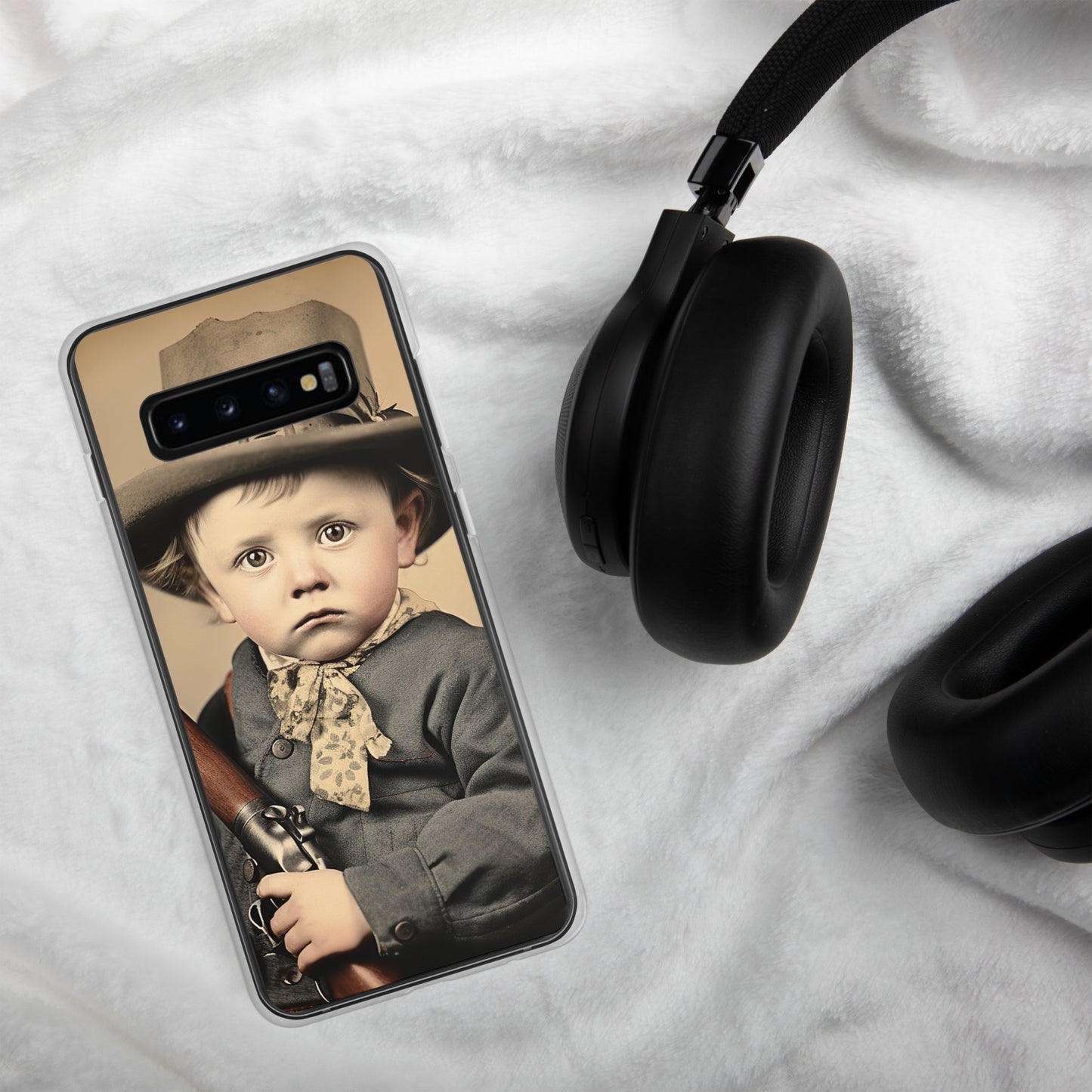 Samsung® Case / Clear Edition / Portrait William 'Billy' Henry III