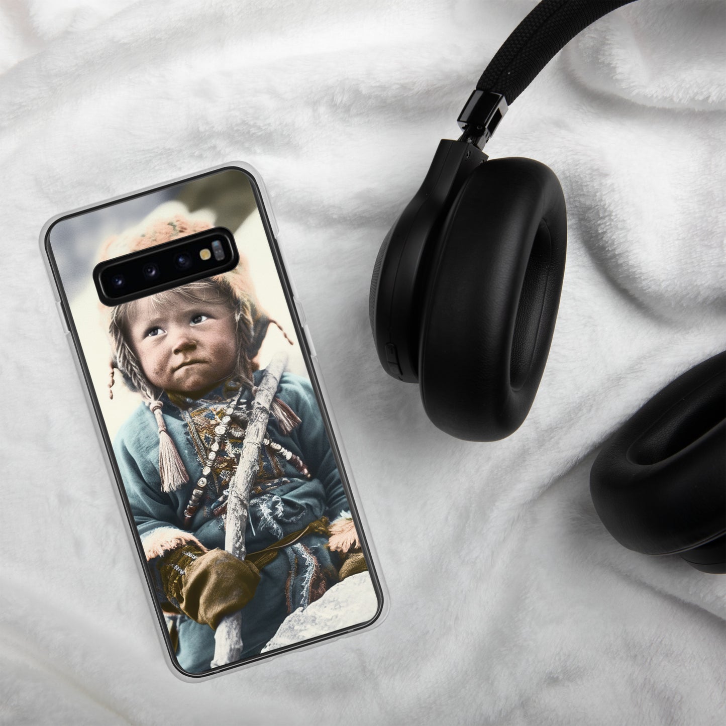 Samsung® Case / Clear Edition / Portrait Ötzi Tisenjoch II