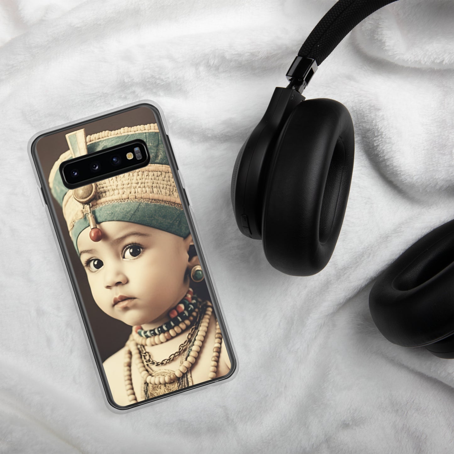 Samsung® Case / Clear Edition / Portrait Nefertiti Neferneferuaten I