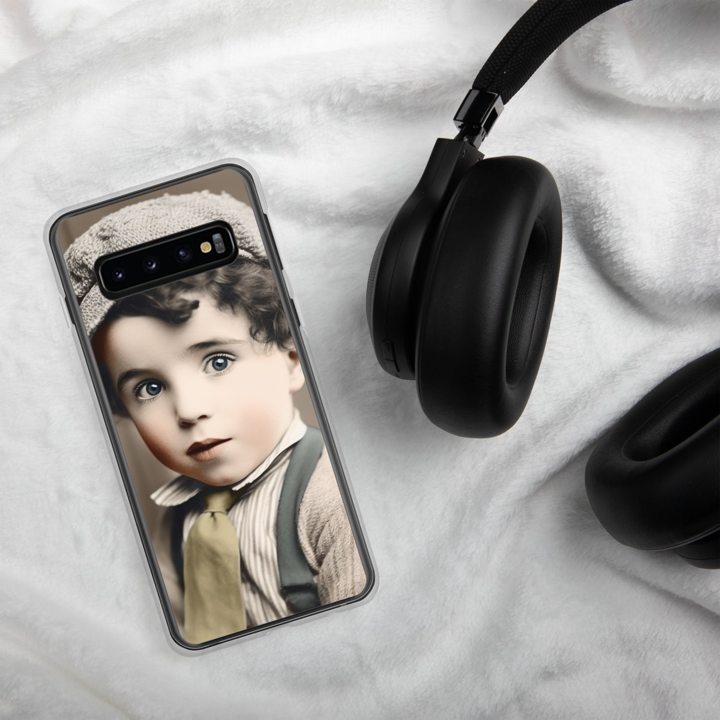 Samsung® Case / Clear Edition / Portrait Charles 'Charlie' Spencer III