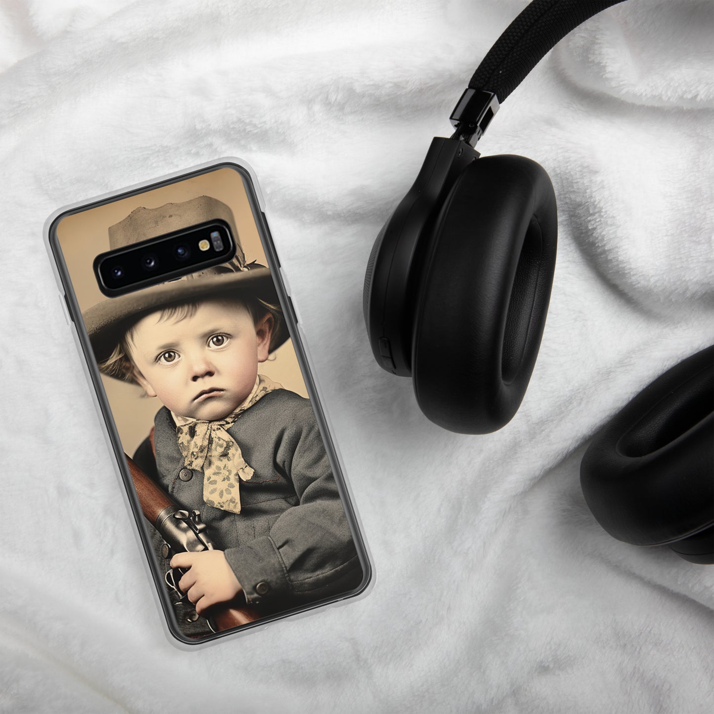 Samsung® Case / Clear Edition / Portrait William 'Billy' Henry III