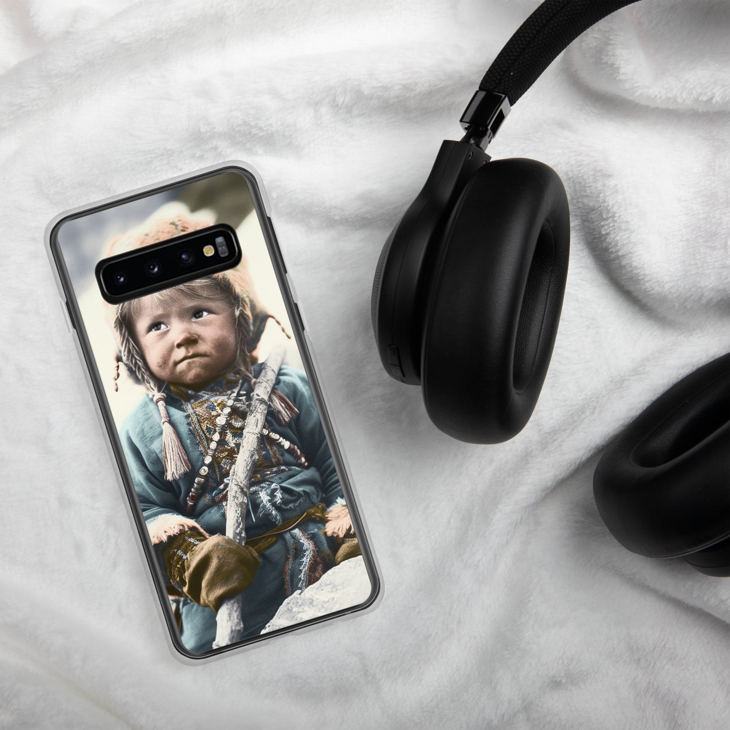 Samsung® Case / Clear Edition / Portrait Ötzi Tisenjoch II