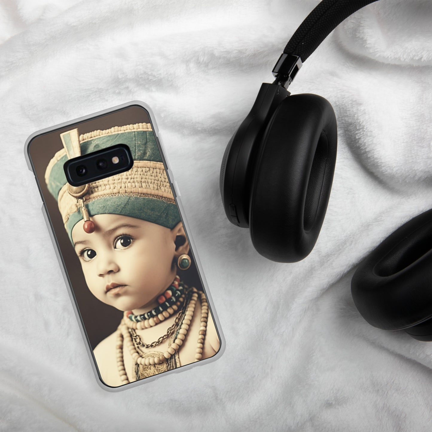 Samsung® Case / Clear Edition / Portrait Nefertiti Neferneferuaten I